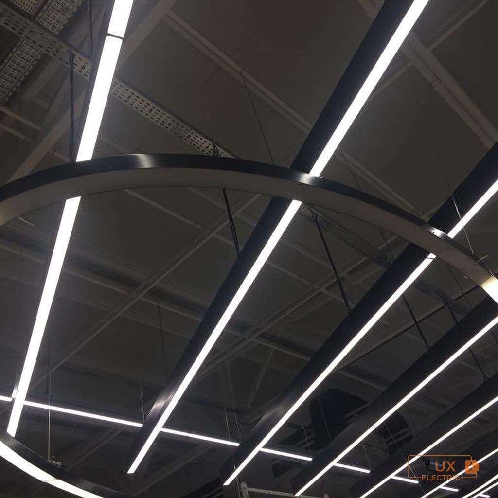 Supermarket Binasında İşıqlandırma Layihəsi