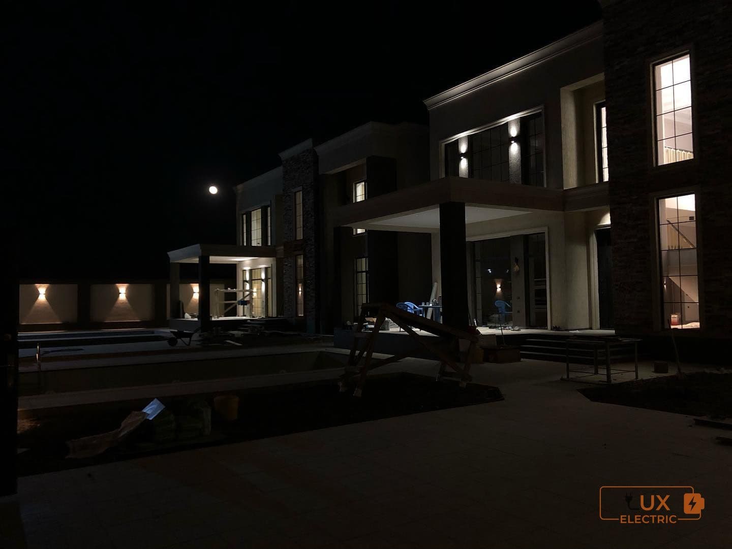 Villa Kompleksinin Fasad İşıqlandırılması