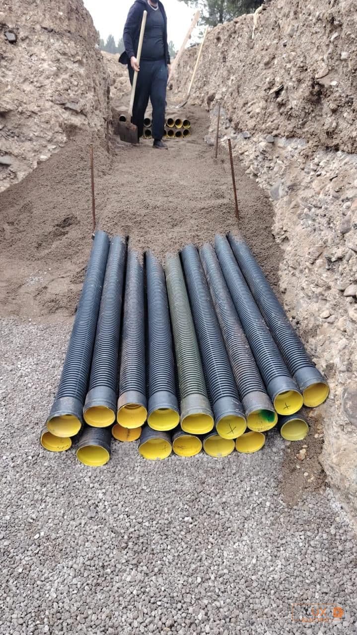 Yeraltı Yüksək Gərginlikli Kabel Xəttinin Çəkilişi