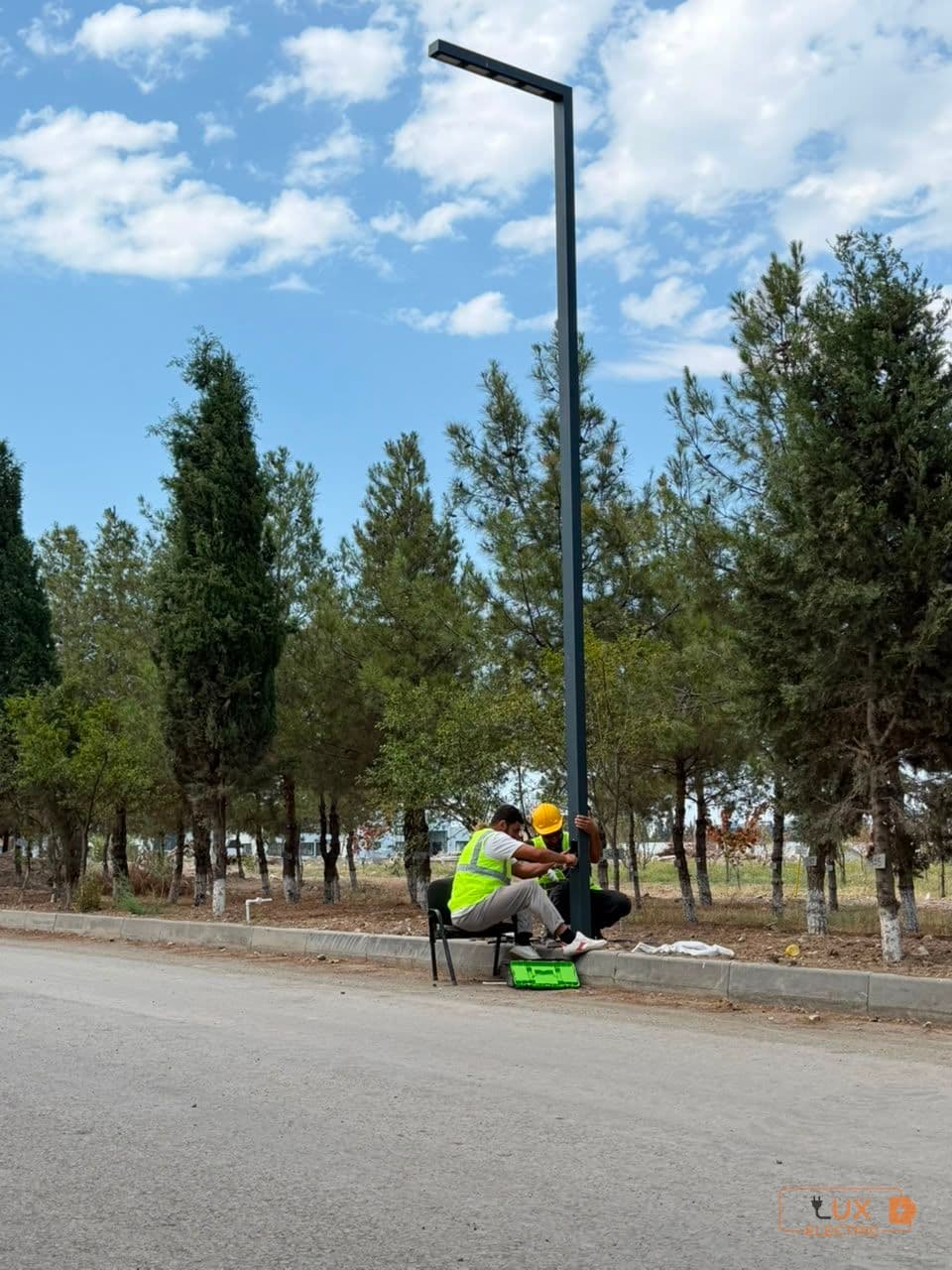 Gəncə Şəhəri küçə işıqlandırılması